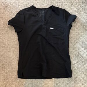 Figs Women's Black scrub top
